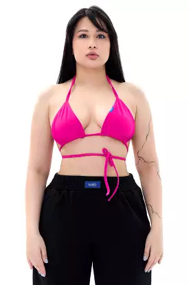 MD Bikini Top - Matte Pink