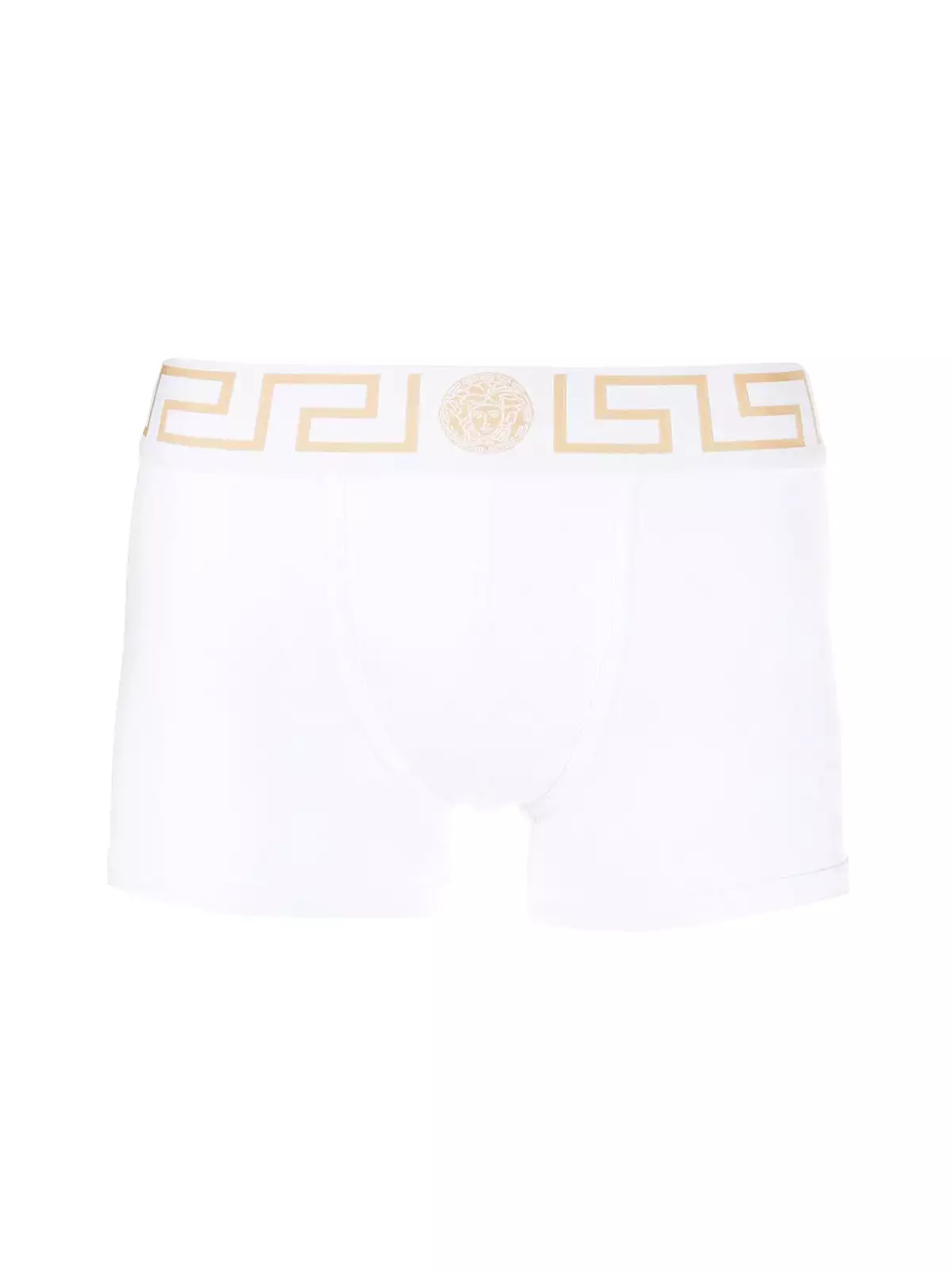 Medusa Greek Key waistband boxer shorts