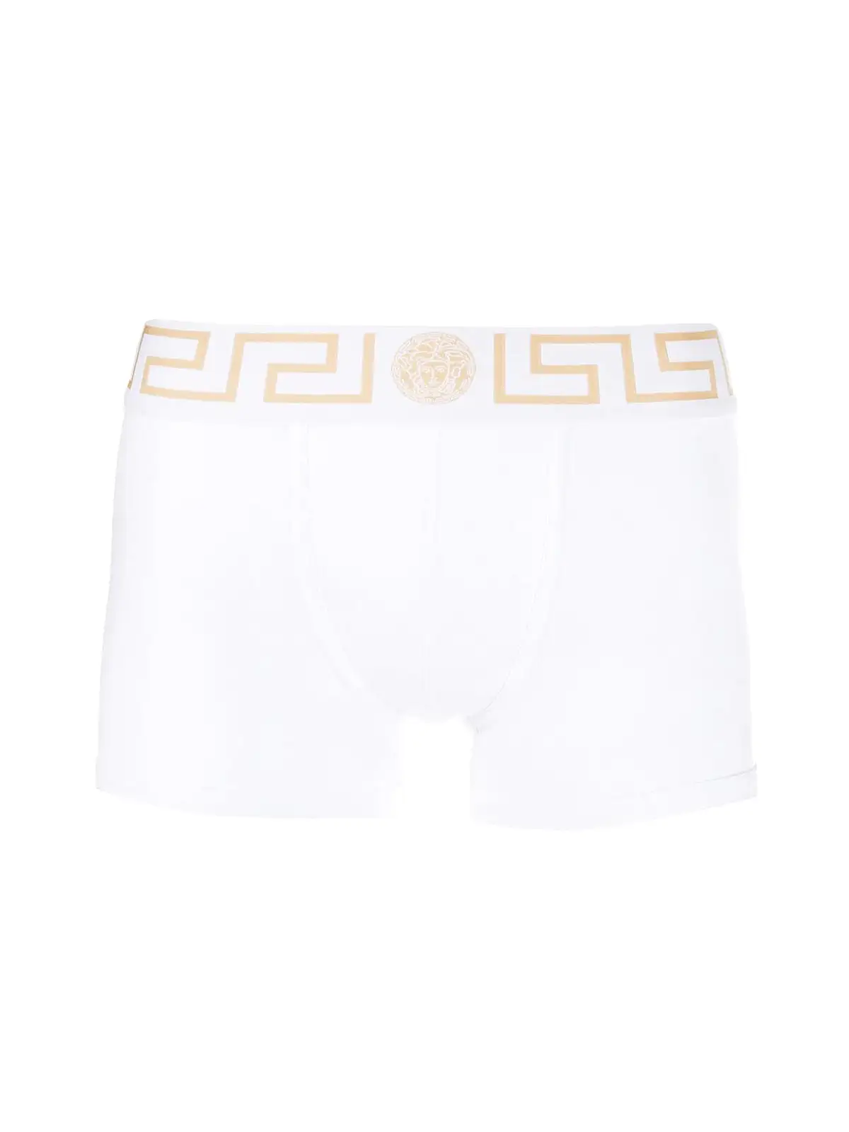 Medusa Greek Key waistband boxer shorts