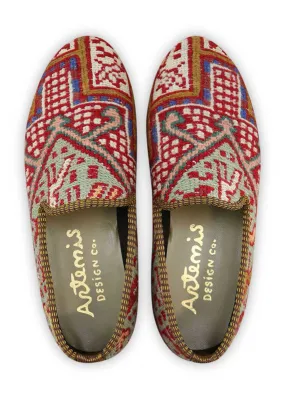 Men's Sumak Kilim Loafers - Size 7.5