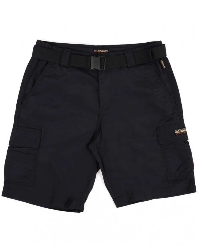 Napapijri Smith Cargo Shorts Black