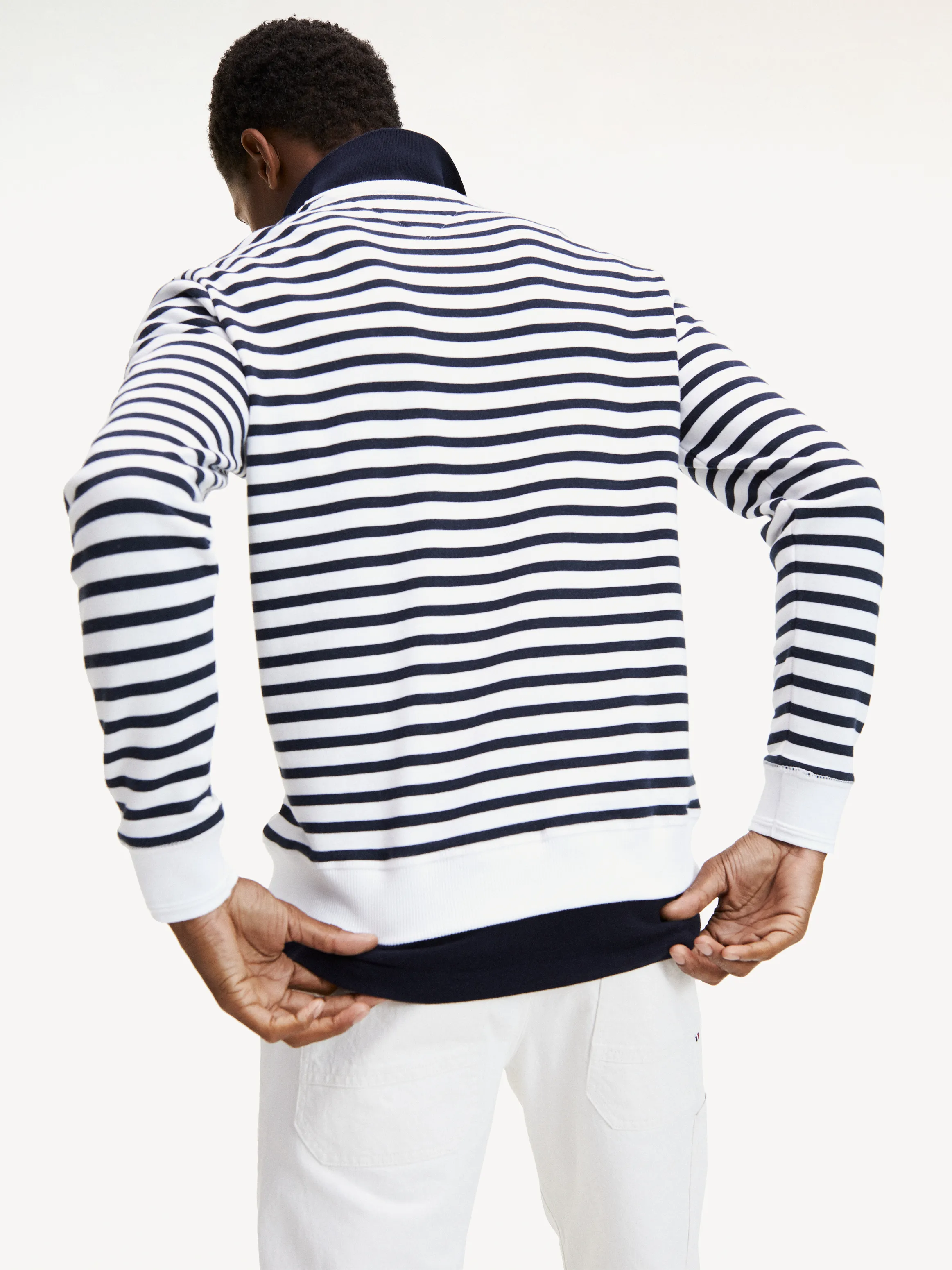 Nautical Logo Stripe Sweatshirt | Hoodies | Tommy Hilfiger