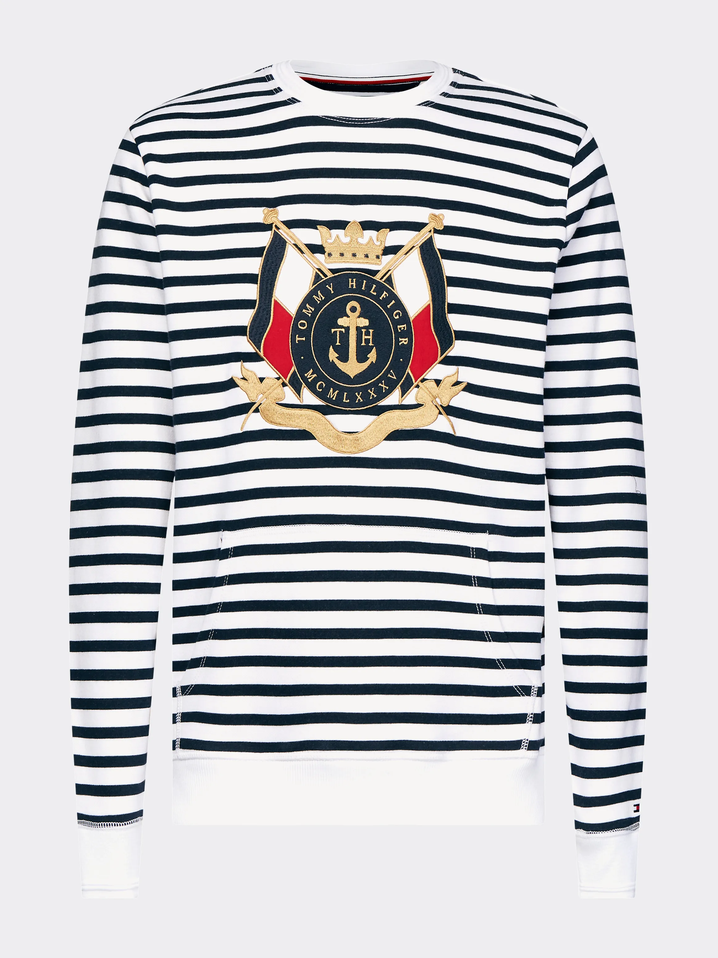 Nautical Logo Stripe Sweatshirt | Hoodies | Tommy Hilfiger