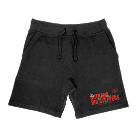 Outrank Big Stepper Embroidered Shorts (Black)