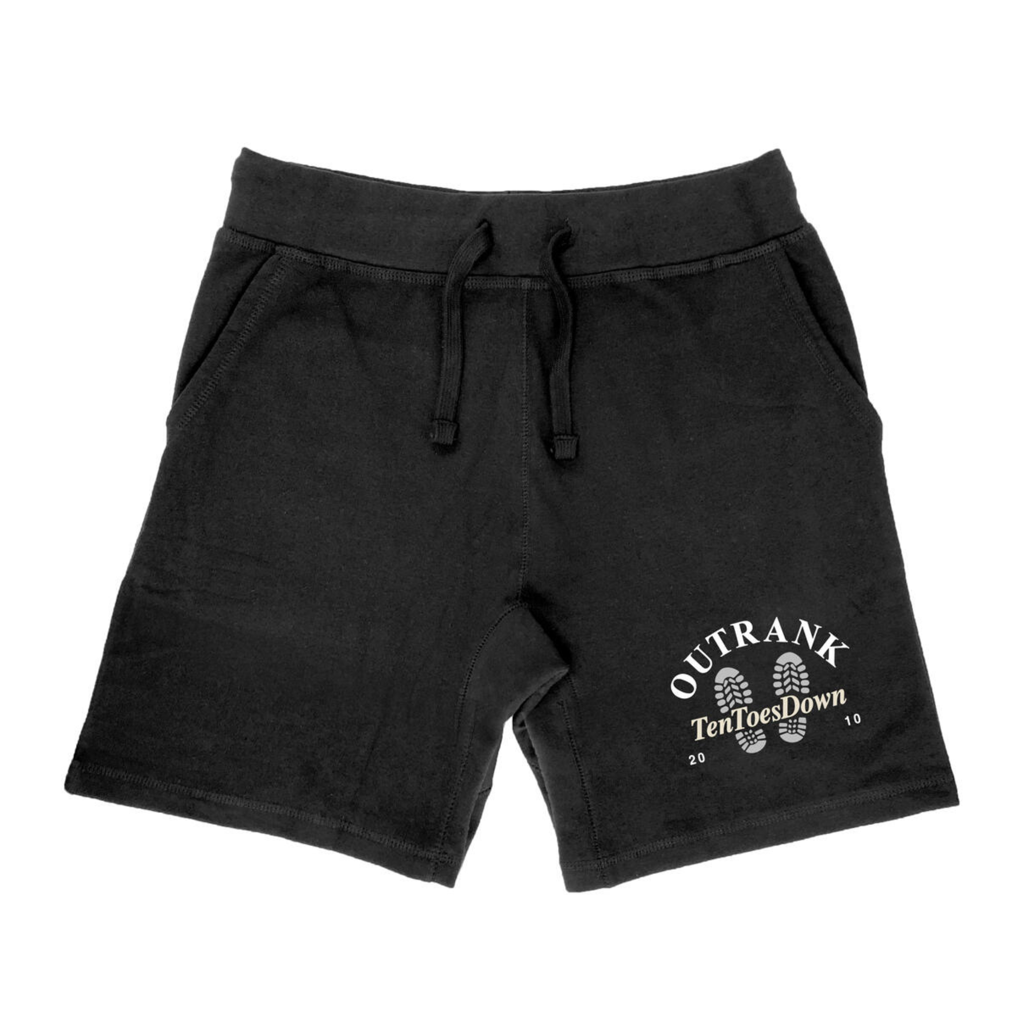 Outrank Ten Toes Down Shorts (Black)