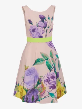 Parosh Floral Midi Dress