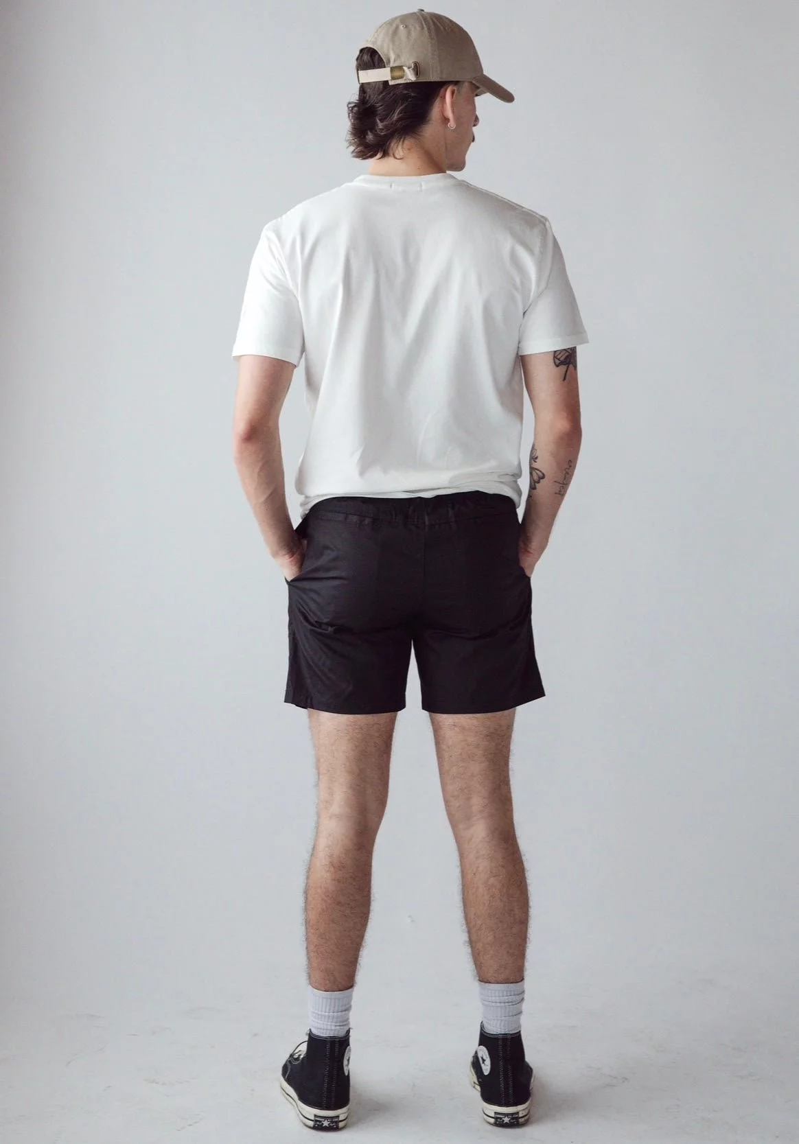 PHX GEN Desert Shorts - Miss The Rain Chainstitch - Black