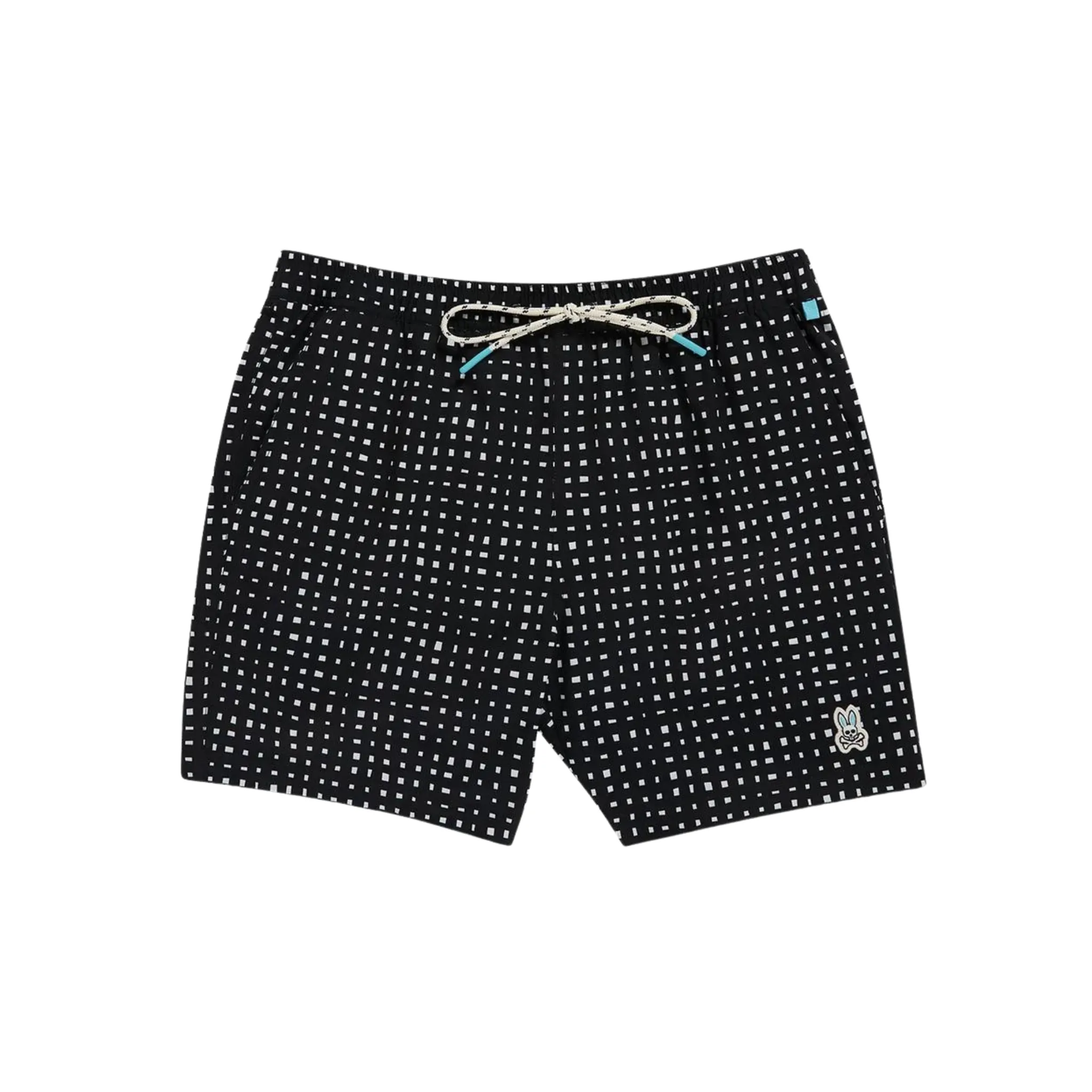 Psycho Bunny Bevans Swim Shorts (Black)