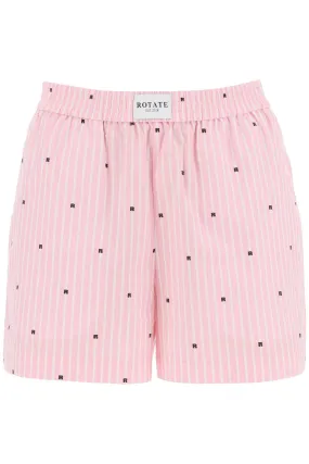 Rotate Organic Cotton Boxer Shorts For Men   Pink