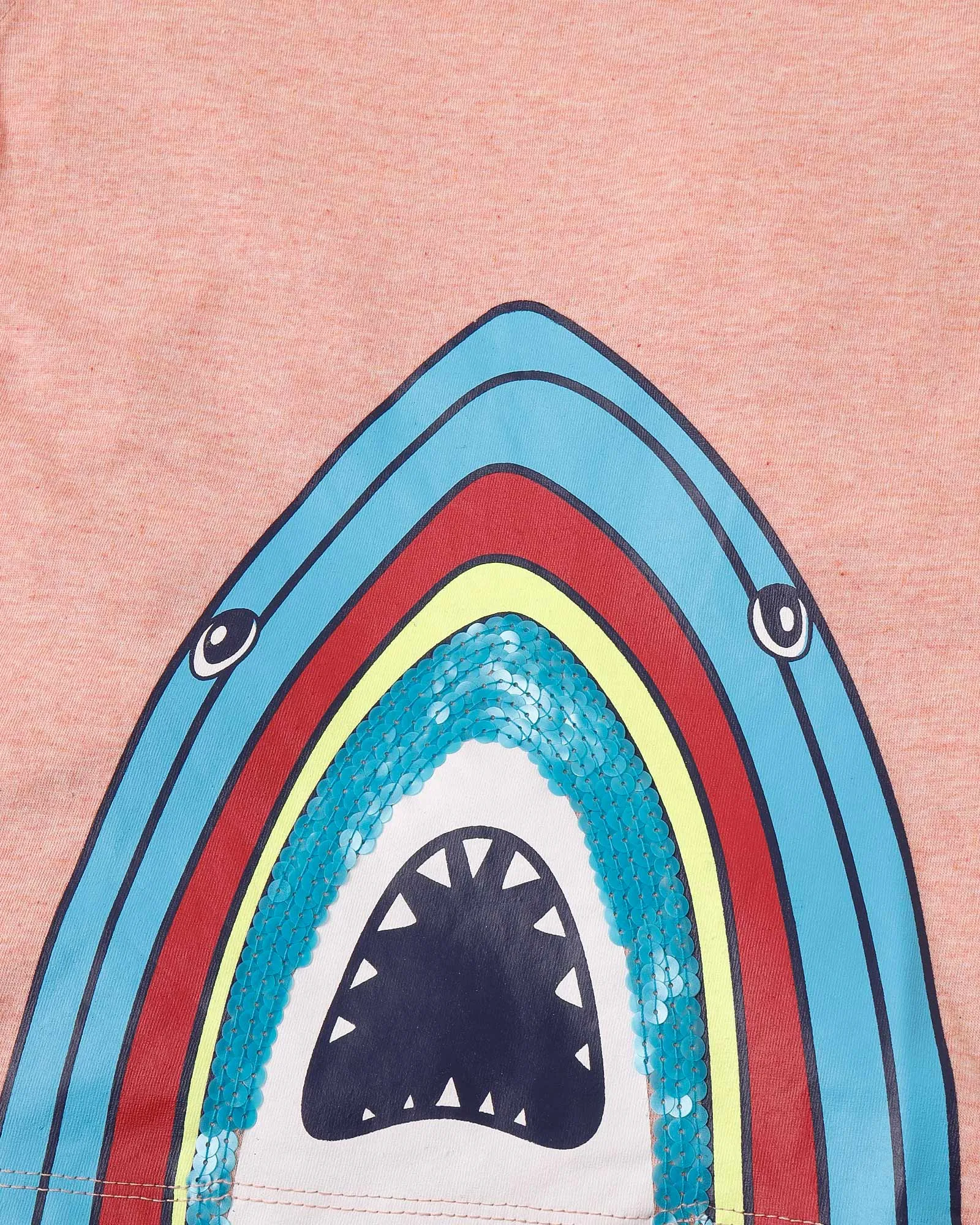 Sequins Shark T-Shirt