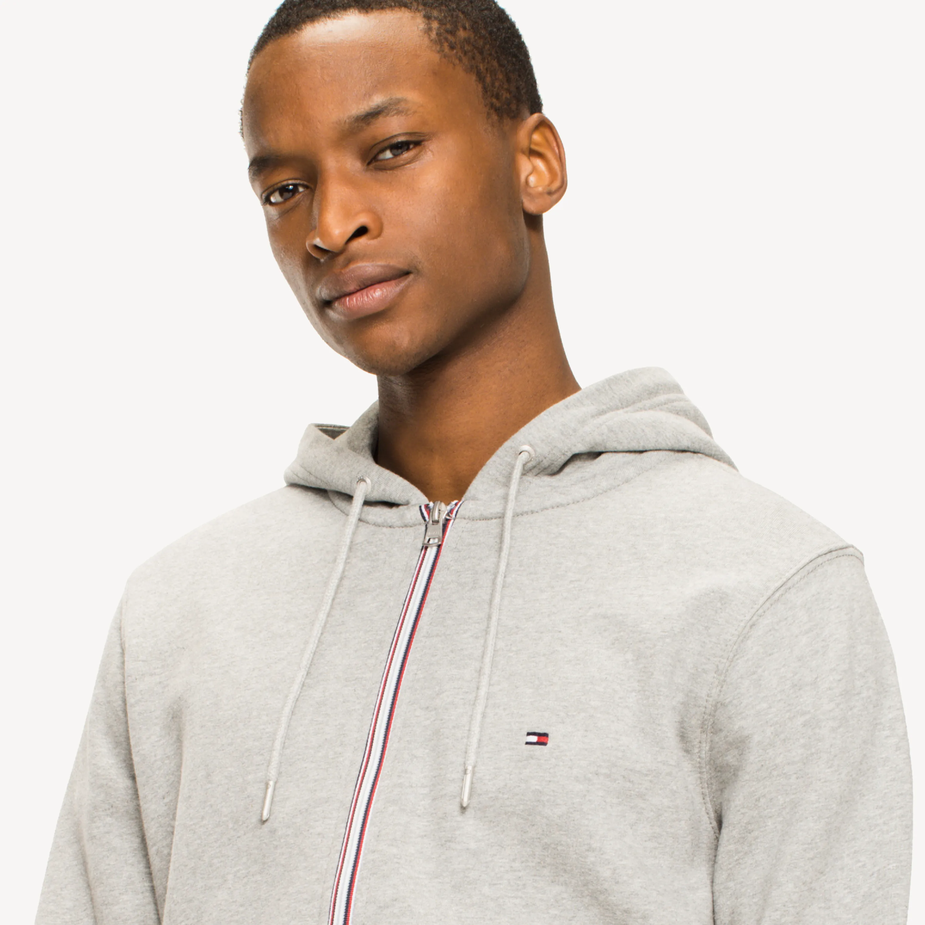 Signature Tape Zip-thru Hoodie | Hoodies | Tommy Hilfiger