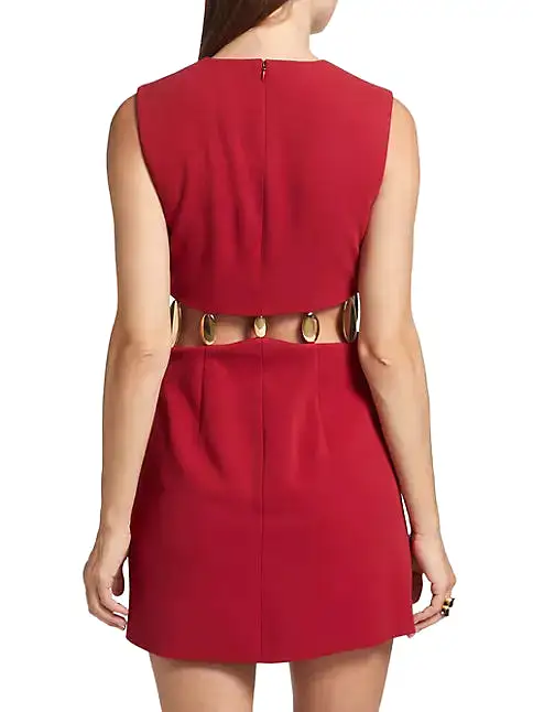 SIMKHAI Cut Out Mini Dress