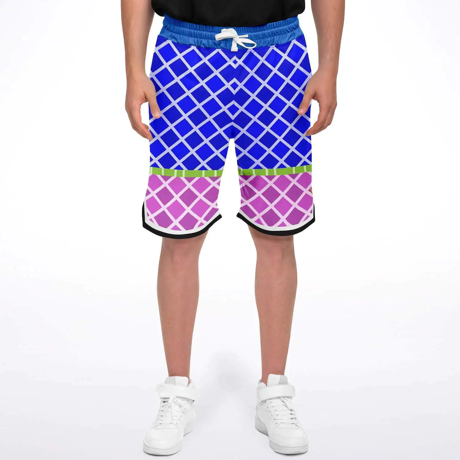 Slices of Lime Unisex Basketball Shorts