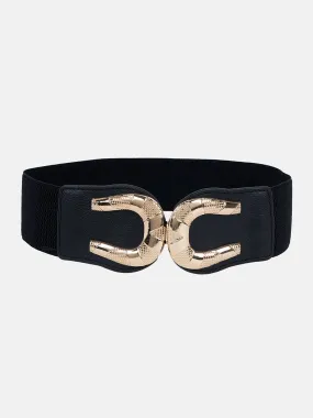 Statement Buckle Broad Belt