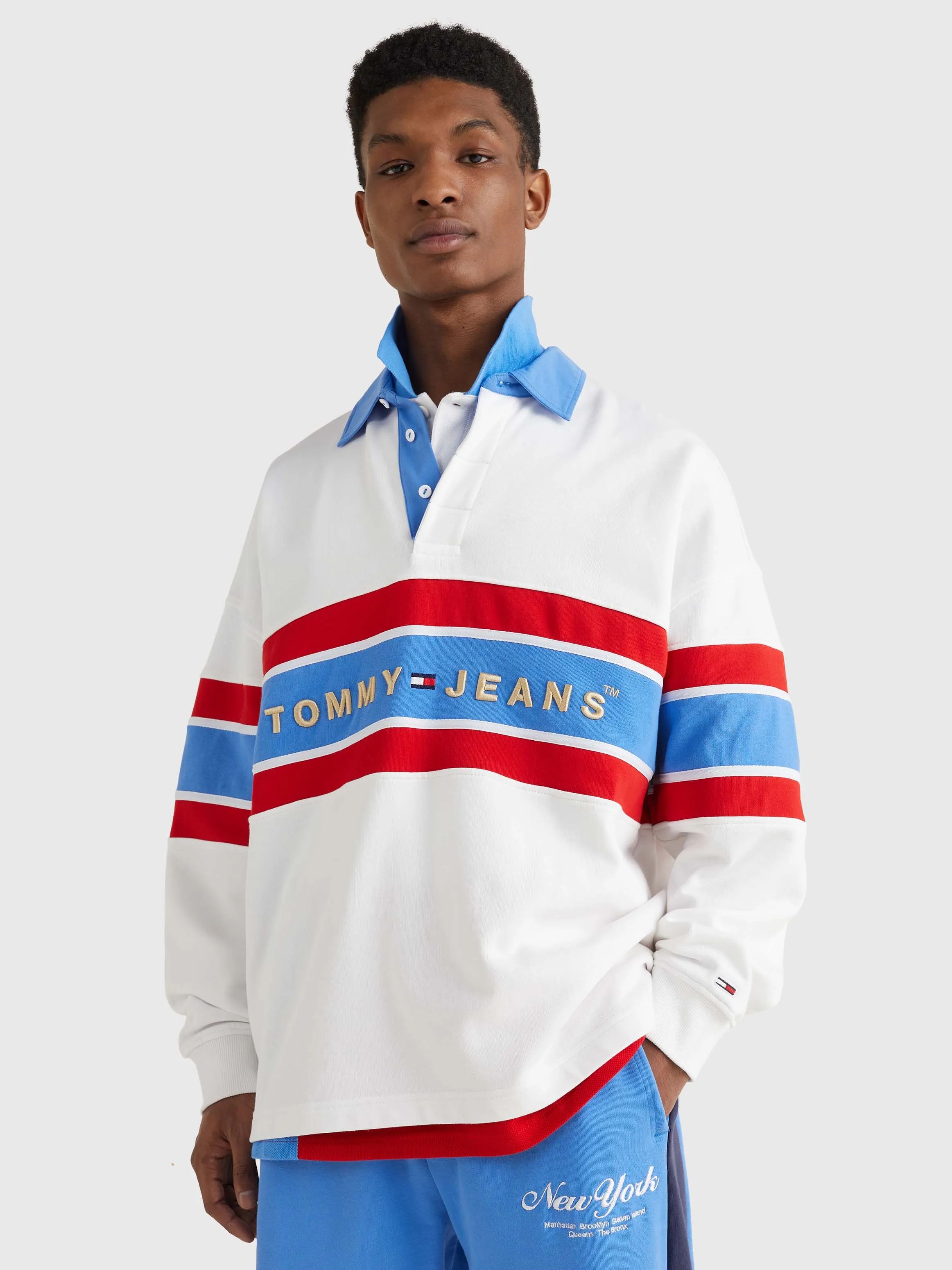 Stripe Rugby Shirt | Sweatshirts & Hoodies | Tommy Jeans