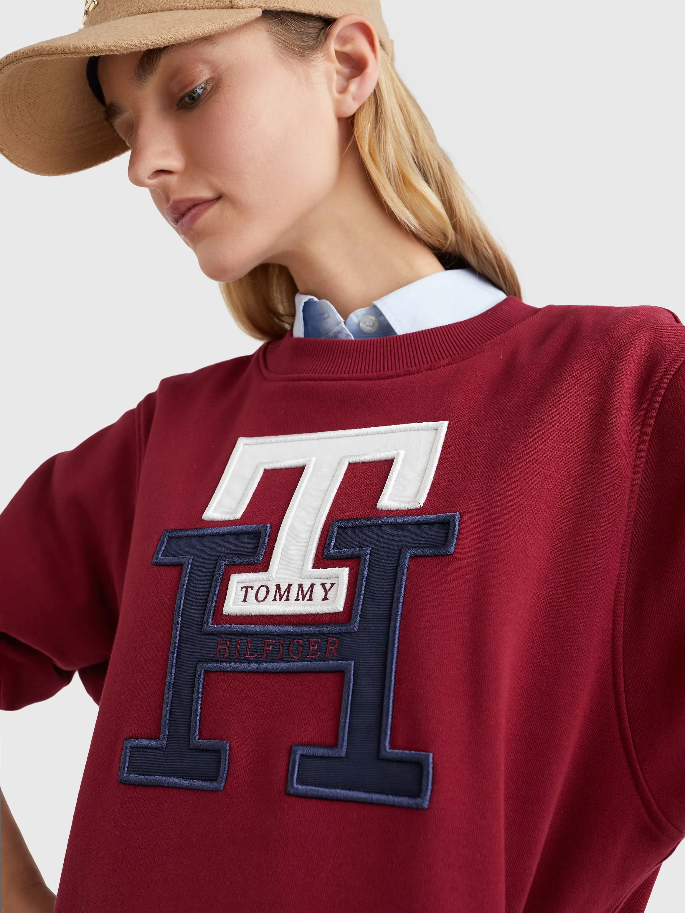 TH Monogram Jumper Dress | Sweatshirts & Hoodies | Tommy Hilfiger