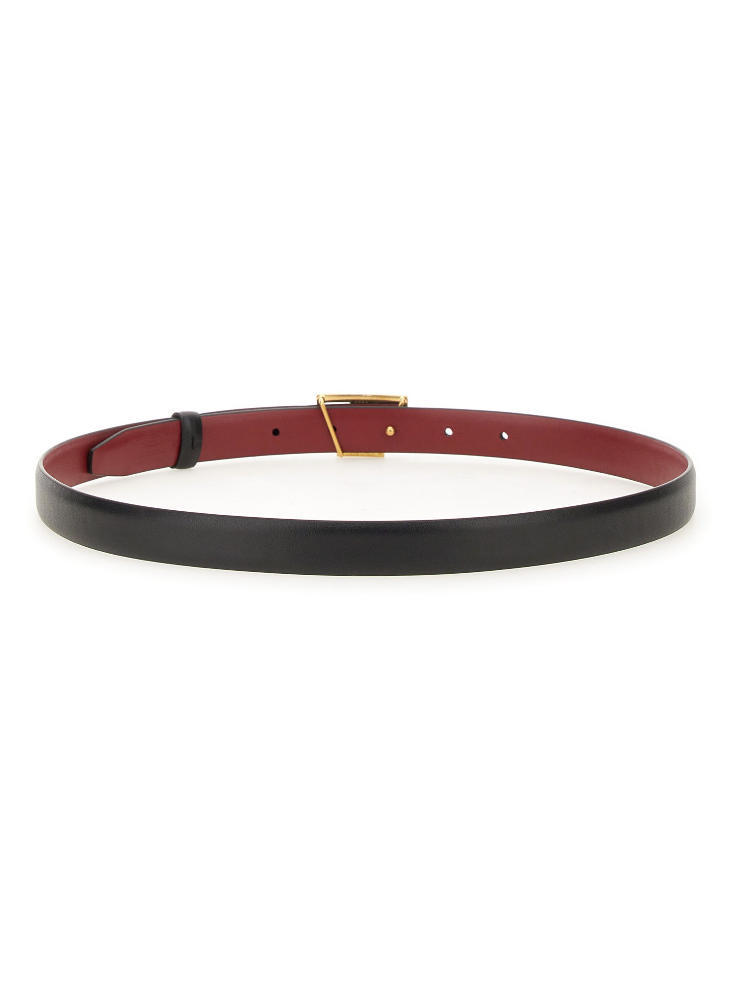 TOD'S    REVERSIBLE T TIMELESS LEATHER BELT