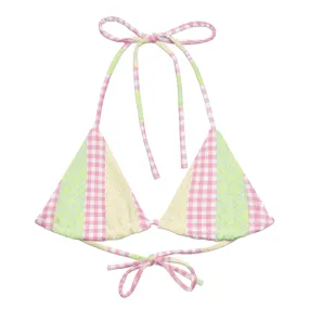 TRIANGLE STRING BIKINI TOP ECO - BARBI PICNIC