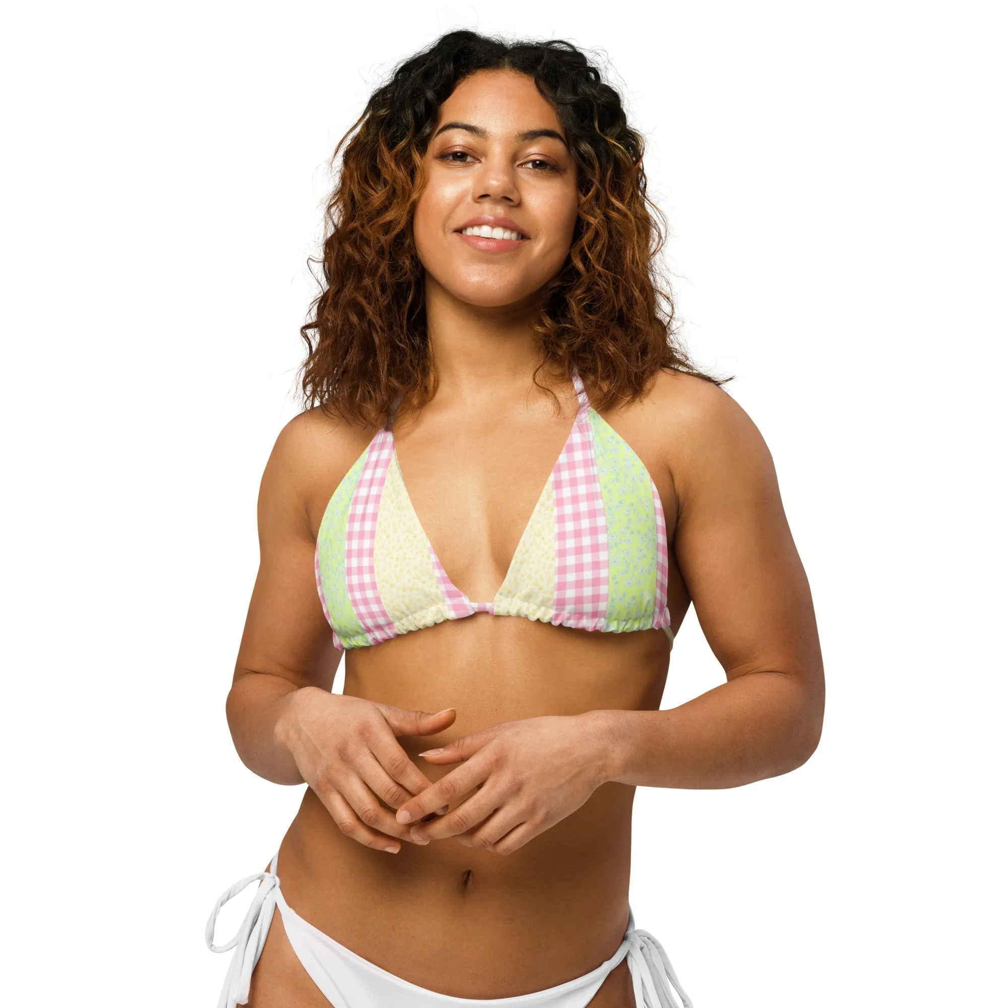 TRIANGLE STRING BIKINI TOP ECO - BARBI PICNIC