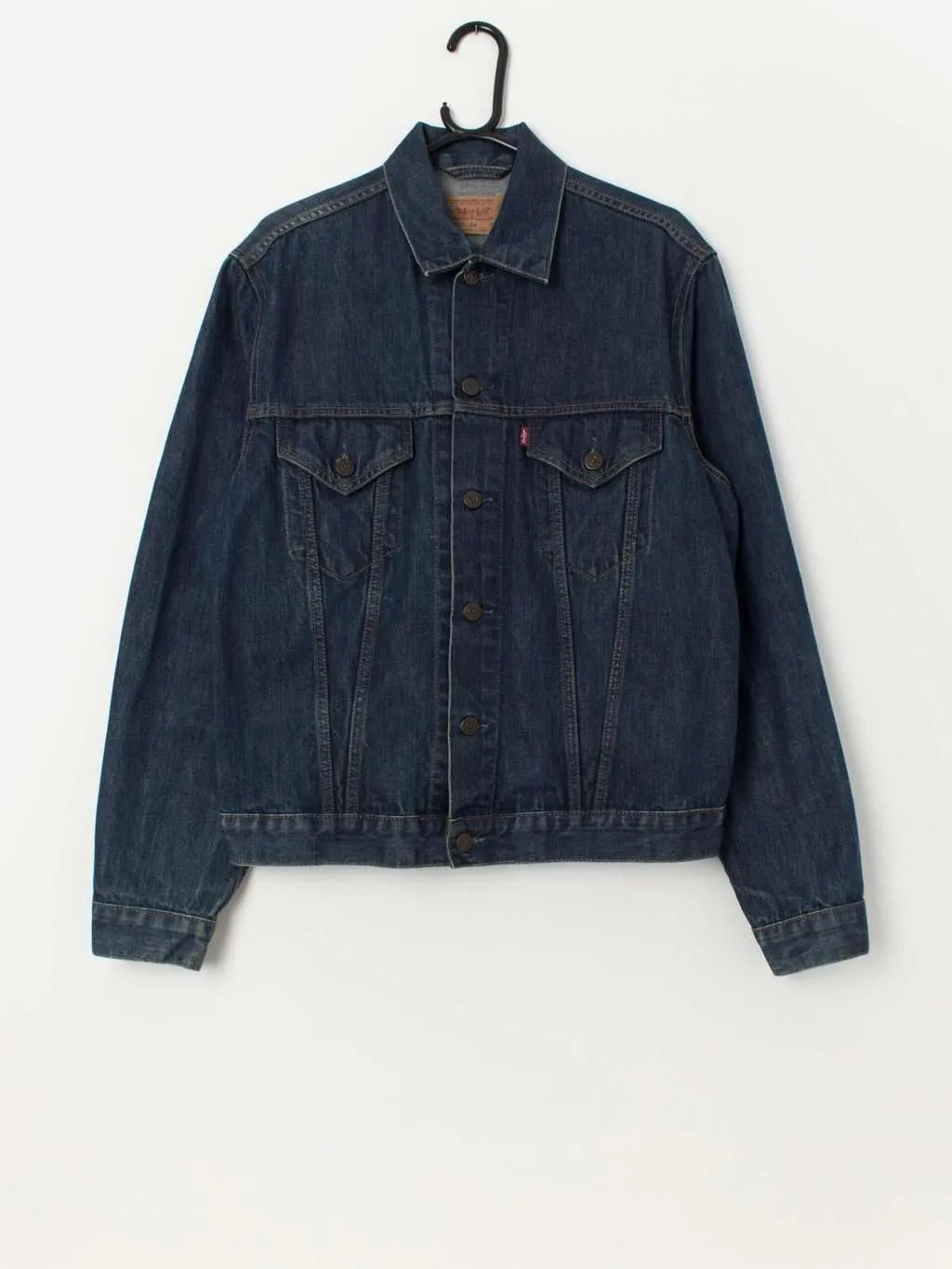 Vintage men’s Levis blue trucker denim jacket, 70500 04 – Medium / Large