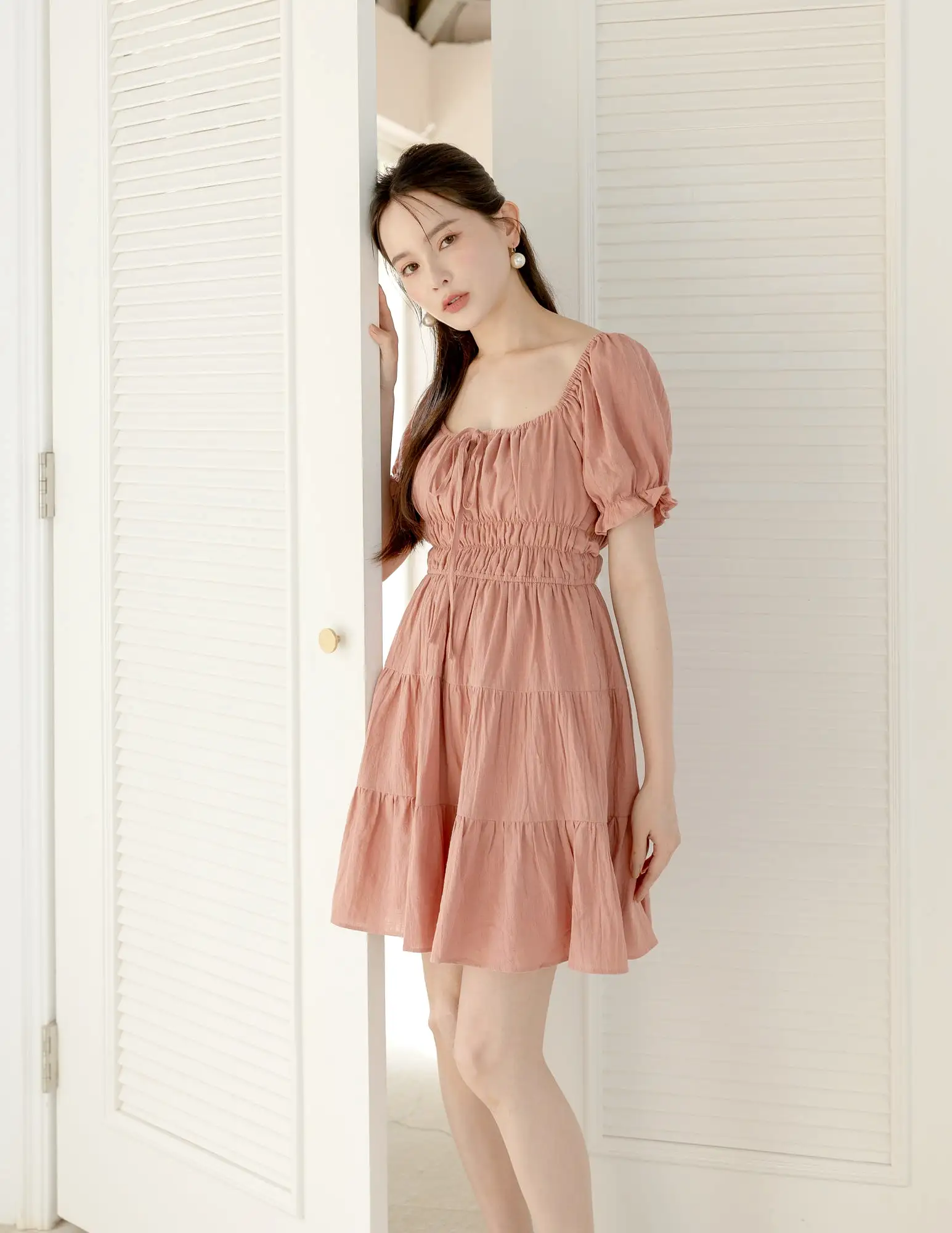 Vivianne Dress in Rose