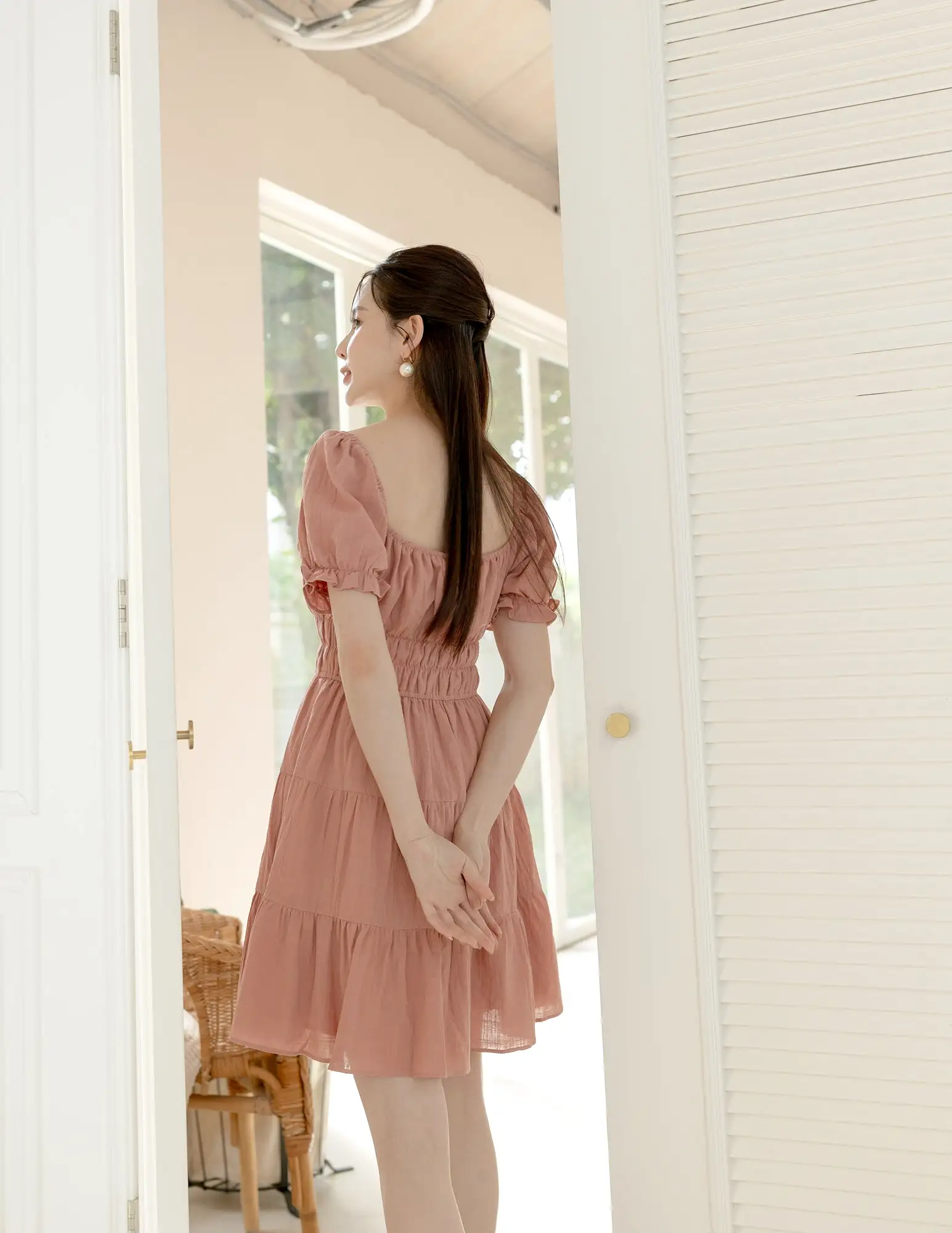 Vivianne Dress in Rose