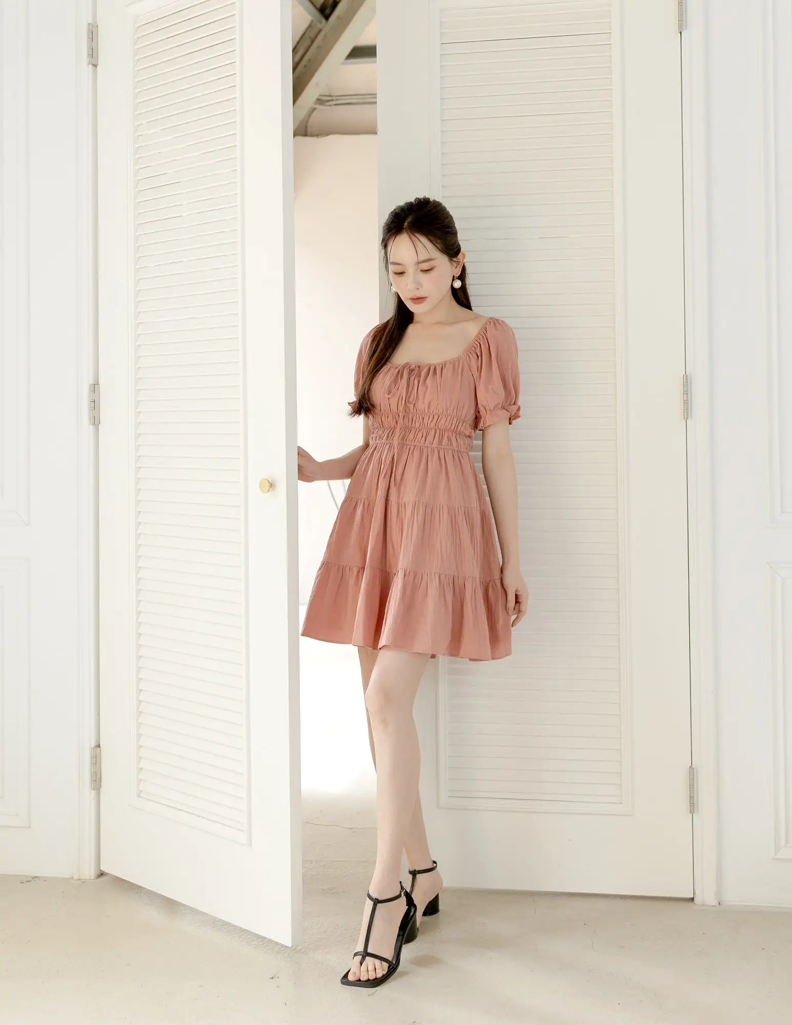 Vivianne Dress in Rose