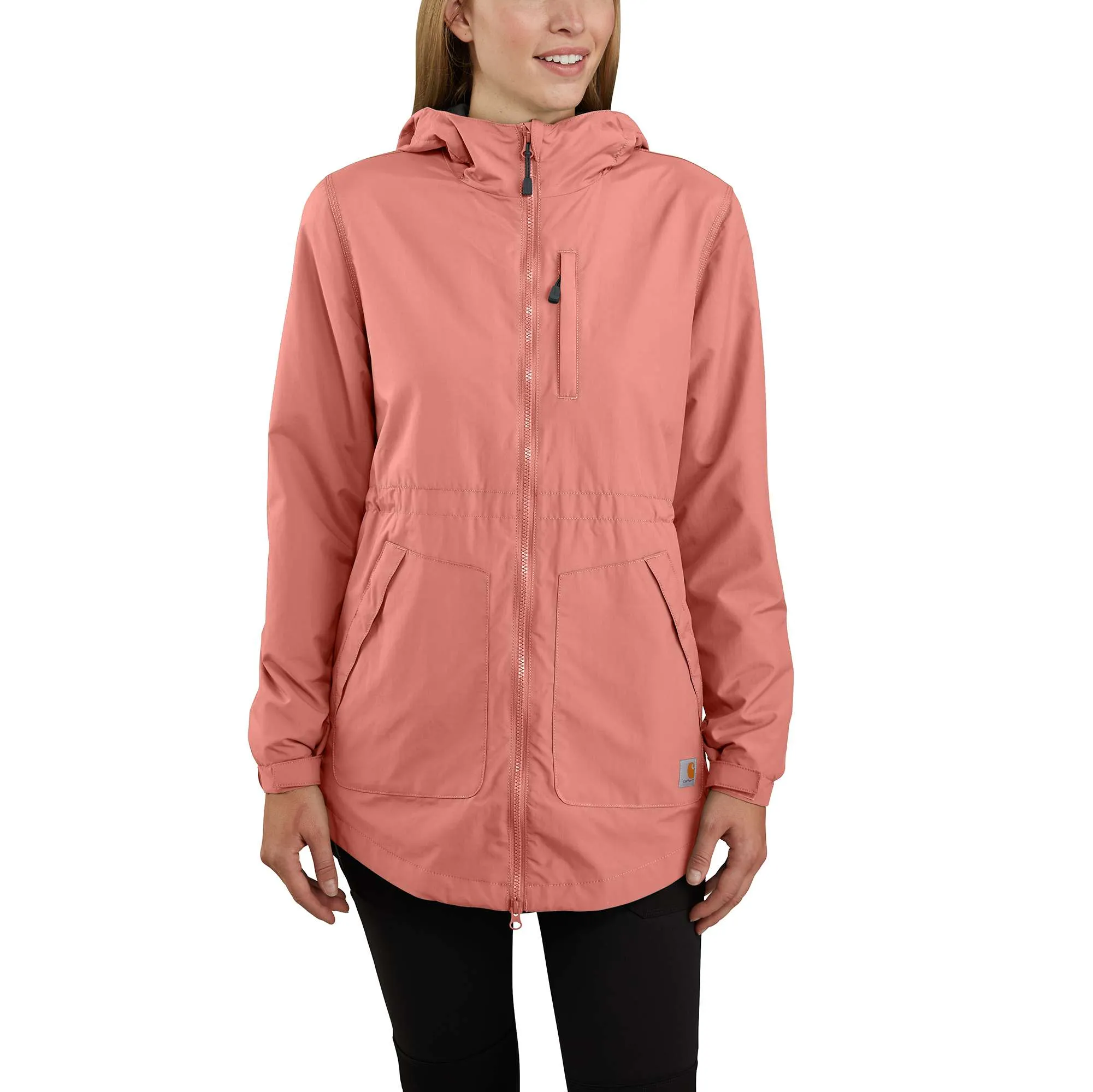 Women's Rain Defender Relaxed Fit Lightweight Coat - 1 Warm Rating