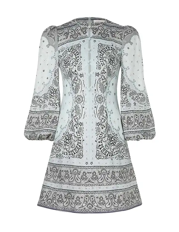 ZIMMERMANN Matchmaker Keyhole Mini Dress