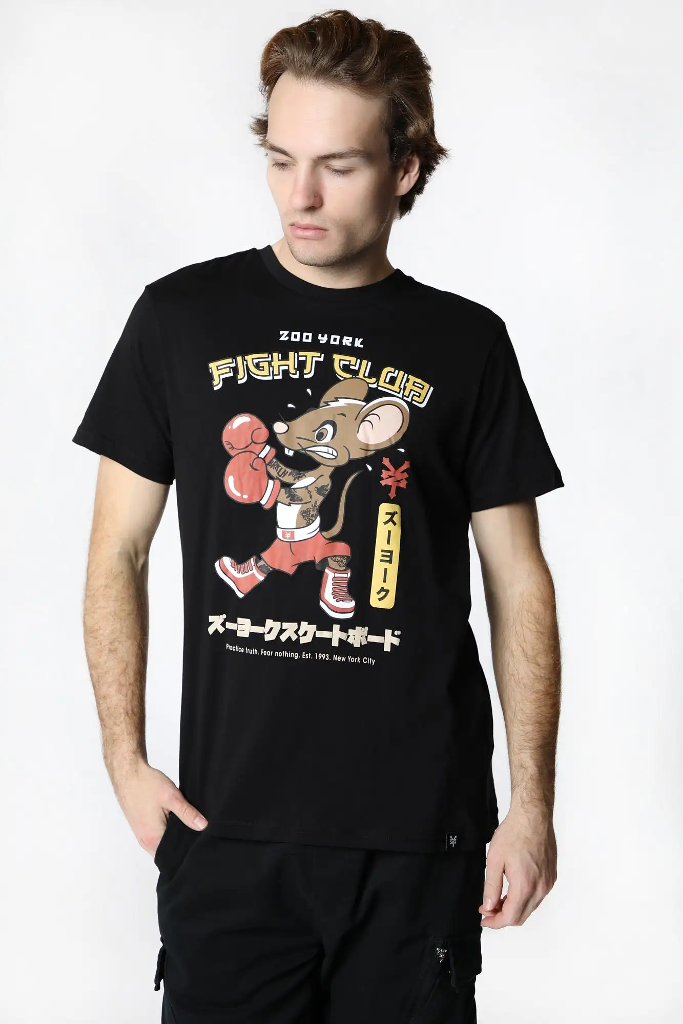 Zoo York Unisex Boxer Rat T-Shirt