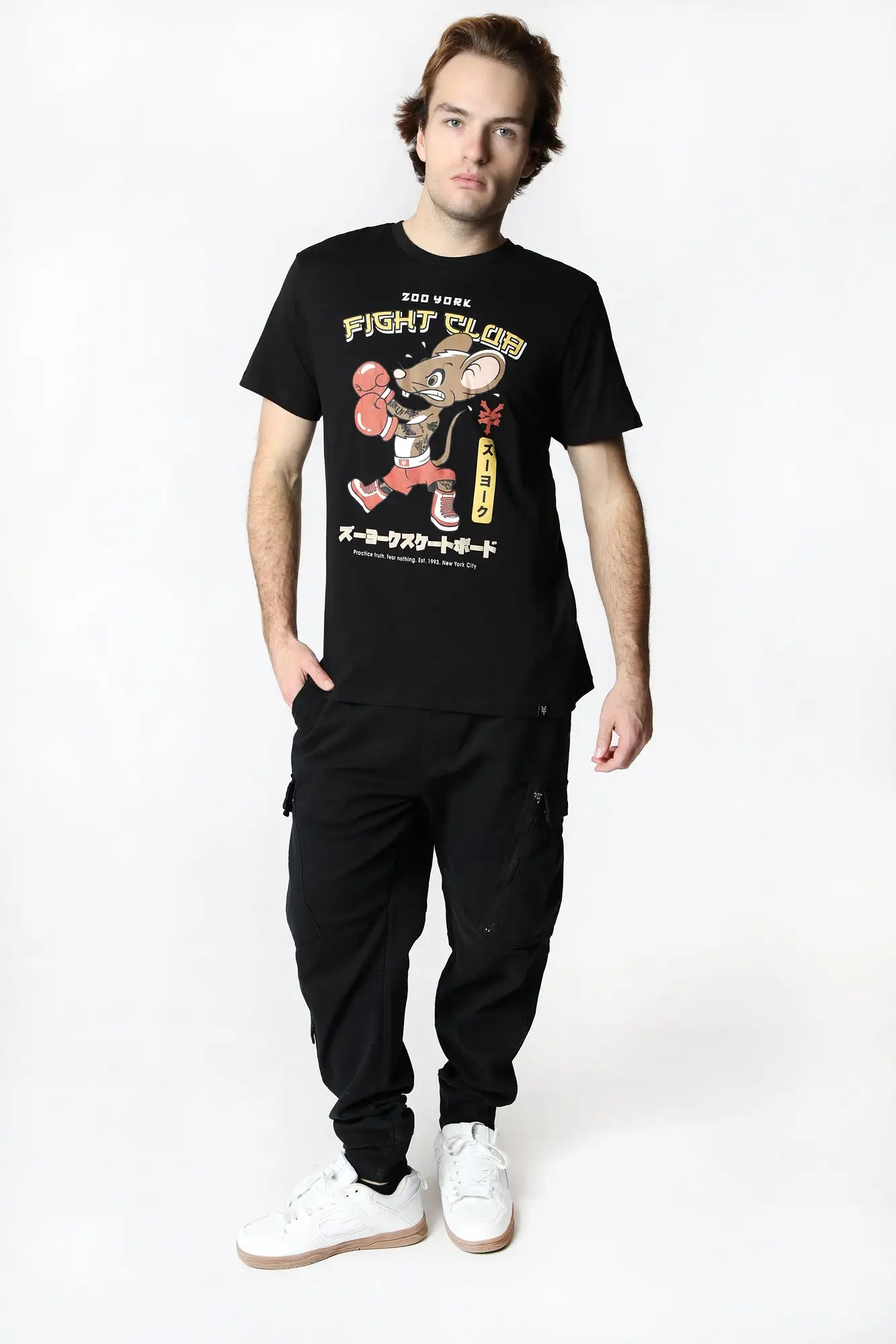 Zoo York Unisex Boxer Rat T-Shirt