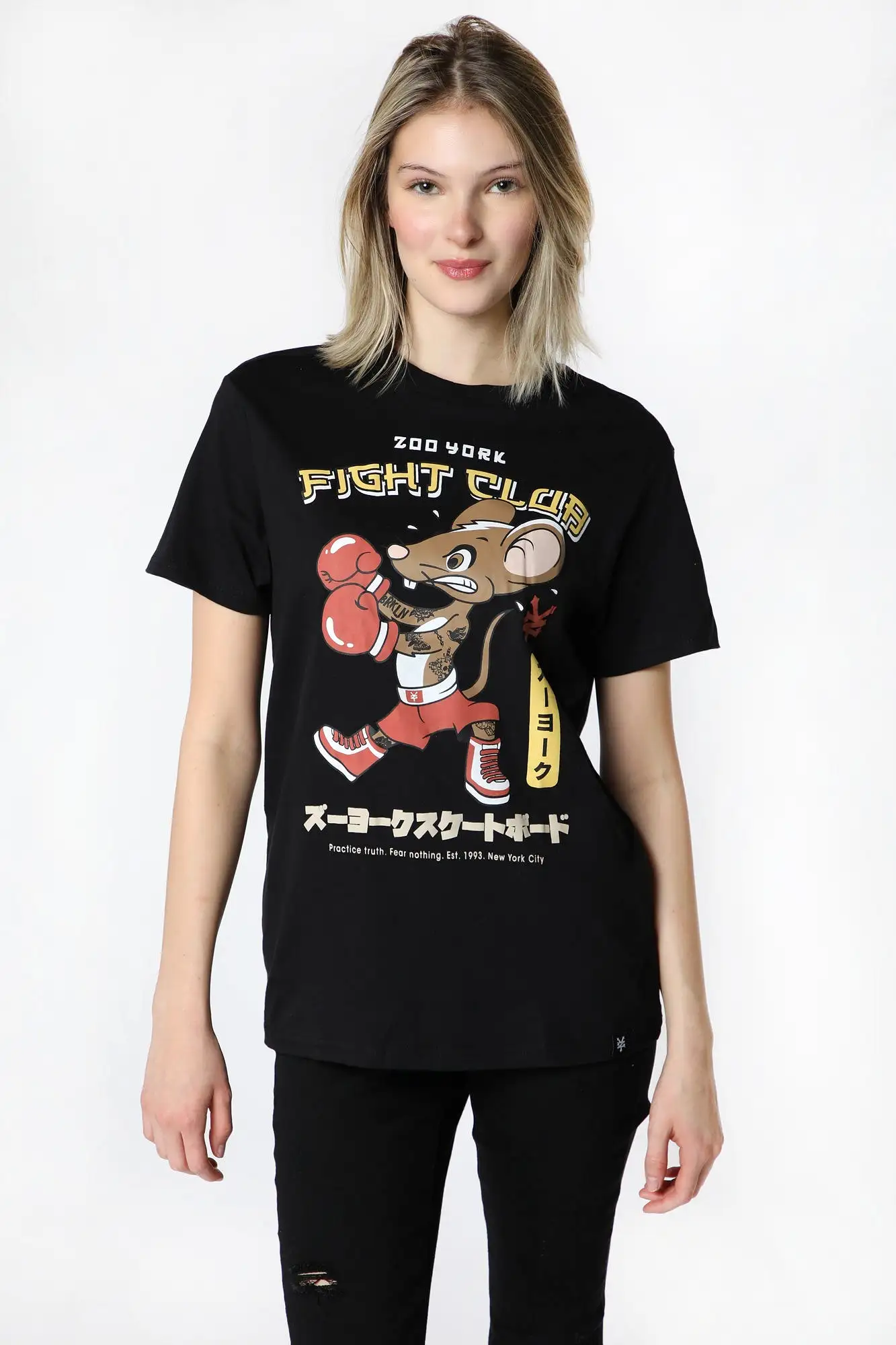 Zoo York Unisex Boxer Rat T-Shirt